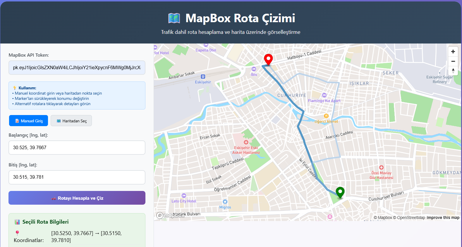 OSRM Example